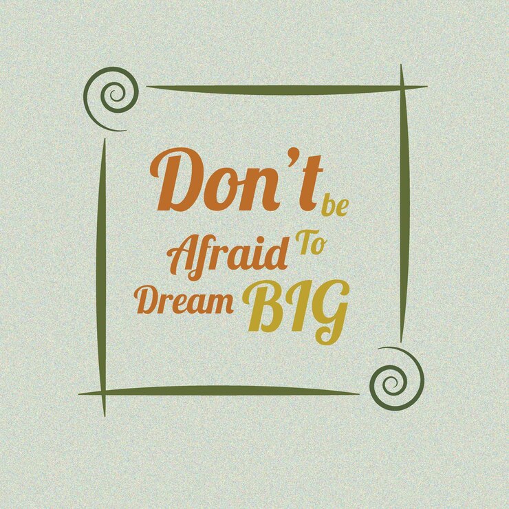 Vector motivational poster design social media banner backdrop