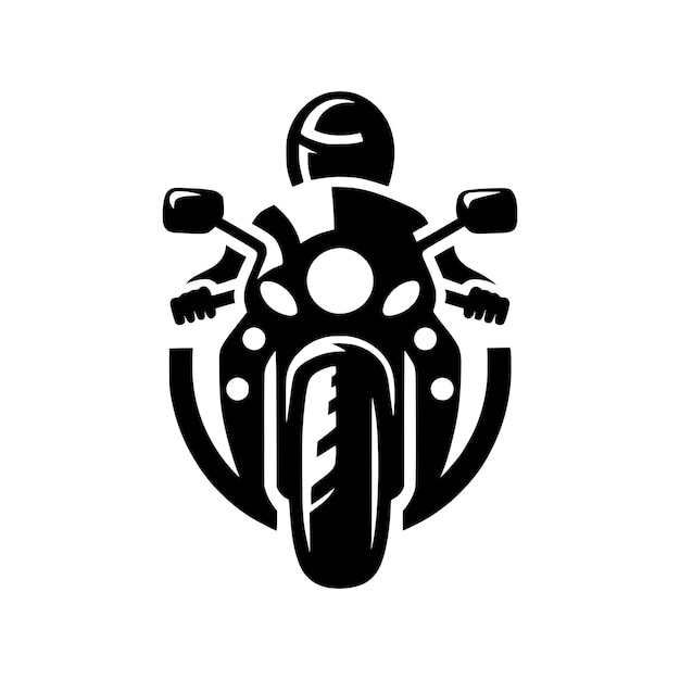 motorcycle silhouette line art clip art