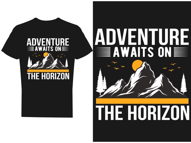 mountain t shirt design