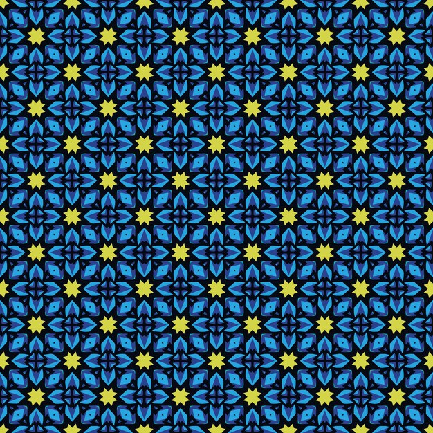Multi color seamless pattern texture and template Multicolored Colorful ornamental graphic design Colored mosaic ornaments Vector illustration