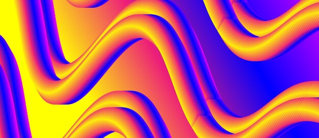 multicolor abstract tube line blend background