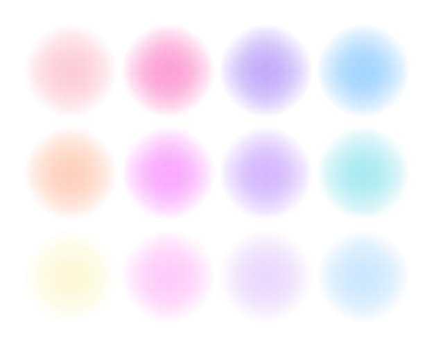 multicolor hologram fluid circle gradients blur abstract backgrounds pattern texture holographic