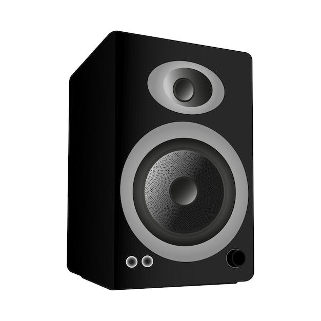 Music woofer Audio Speaker loudspeaker Electronic Device Illustration
