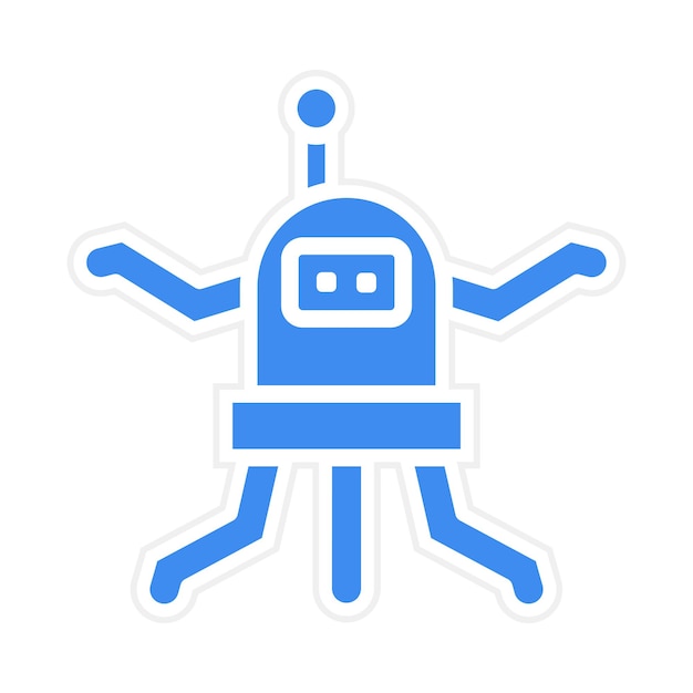 Nanorobot icon vector image Can be used for Robotics