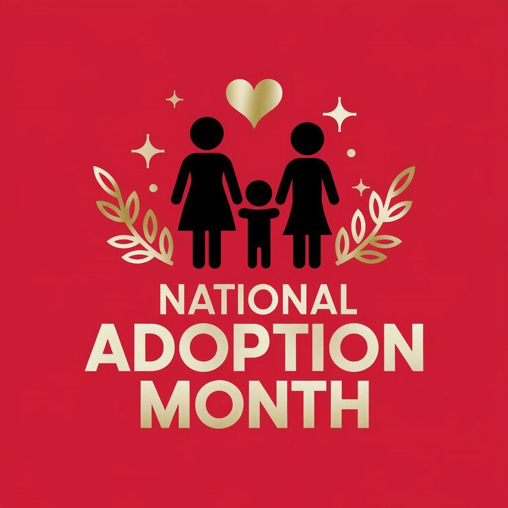 Vector national adoption month