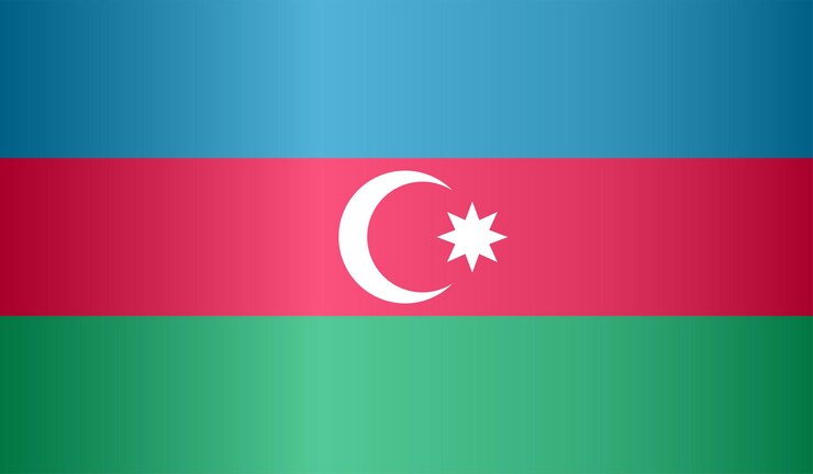 National flag of Azerbaijan flag of Azerbaijan sign of Azerbaijan