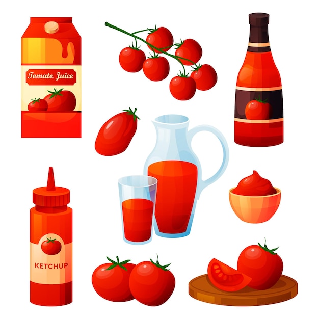 natural tomato sauce and juice