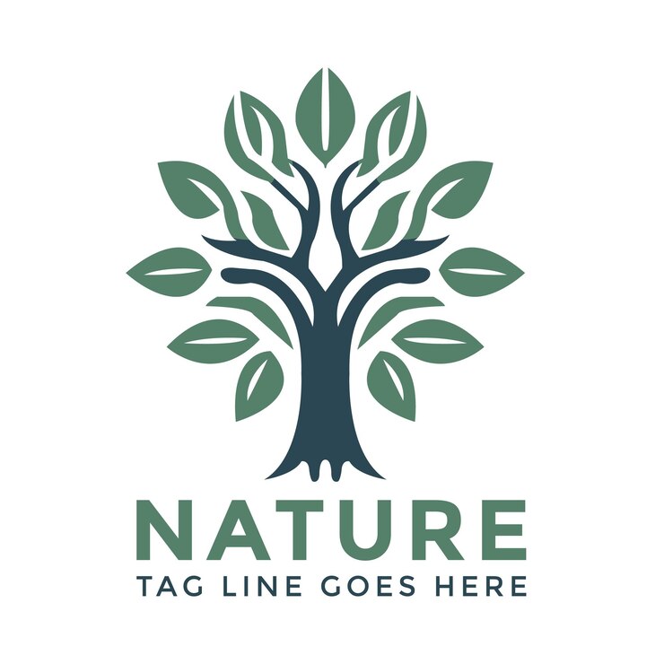 Natural Tree Logo Design