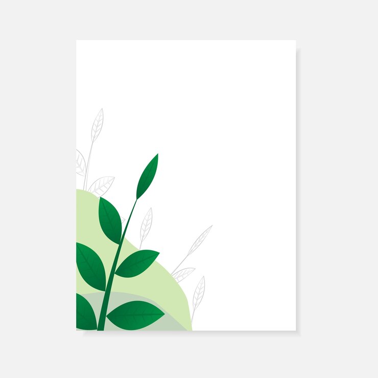 Natural wall art vector Image of green leaves with abstract illustration shapes Abstract Plant Art design for print cover wallpaper minimal wall art and natural Vector illustration