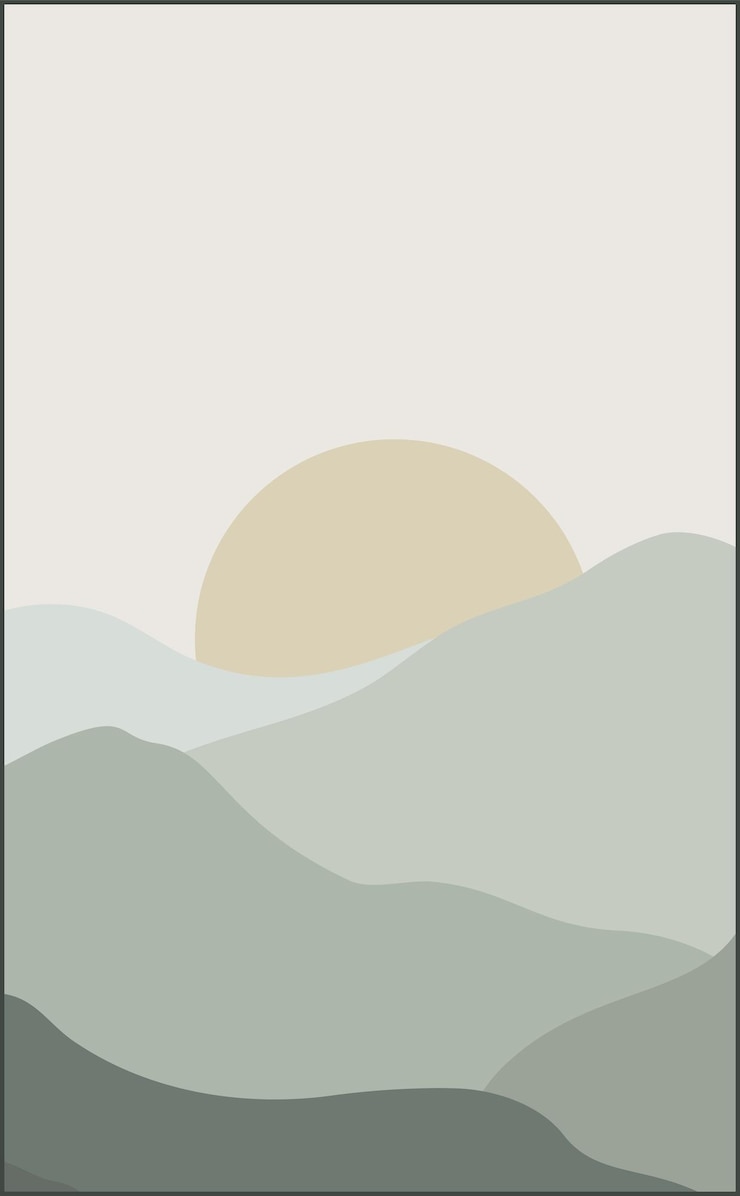 Vector nature and landscape vector illustration of mountains editable work for cover designs