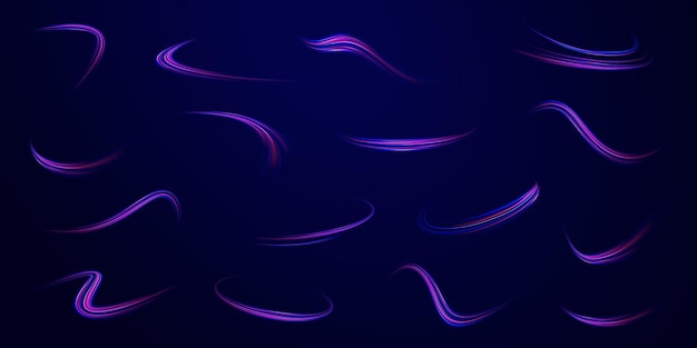 neon color glowing lines background glowing wave swirl impulse cable lines
