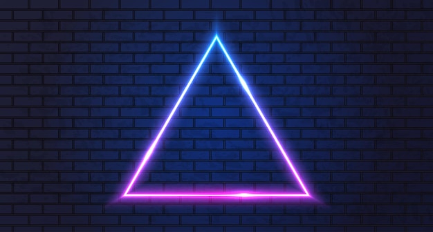 neon frame for your design
