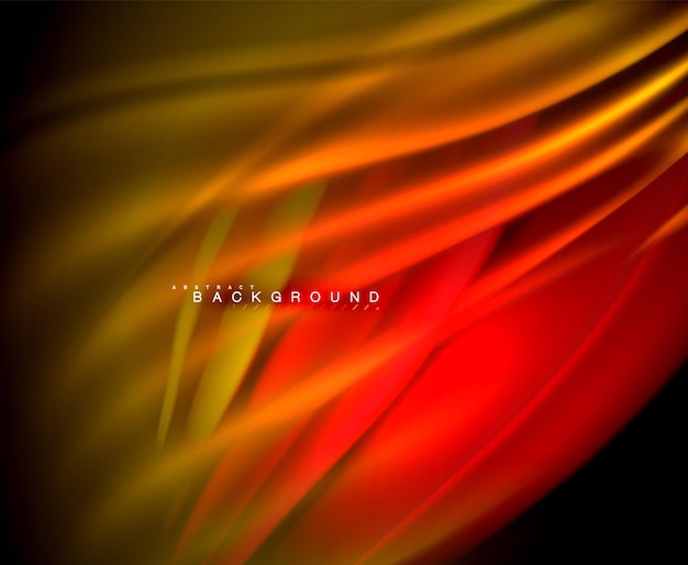 neon glowing wave magic energy and light motion background vector wallpaper template
