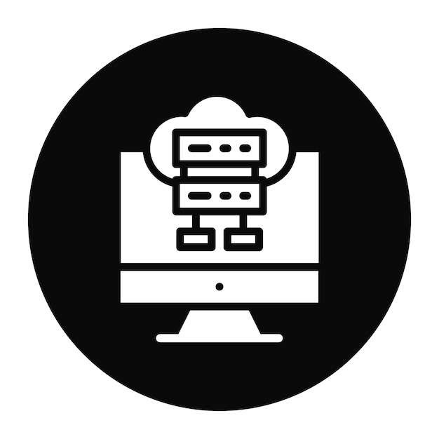 network virtualization icon vector image can be used for networking