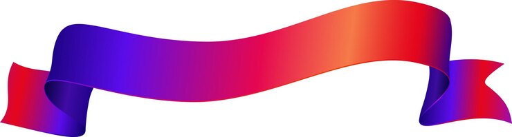 Vector new paper banner tied with decorative ribbon symbol of celebration or promotion