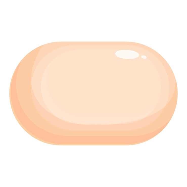 Vector new soap icon cartoon vector cosmetic skin care