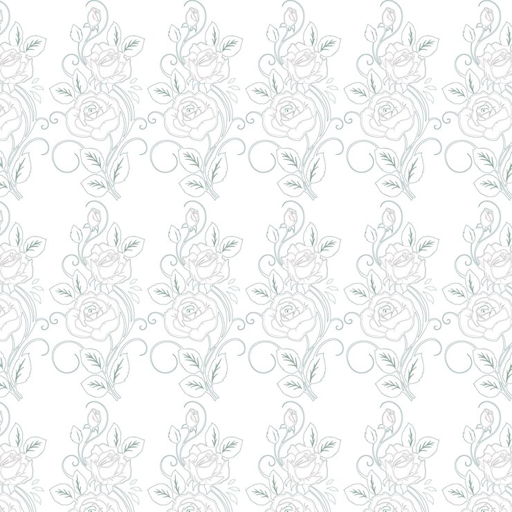 new vector flower pattern design