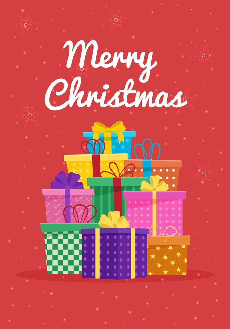 New Year 2022 card Winter card design illustration for greetings invitation flyer