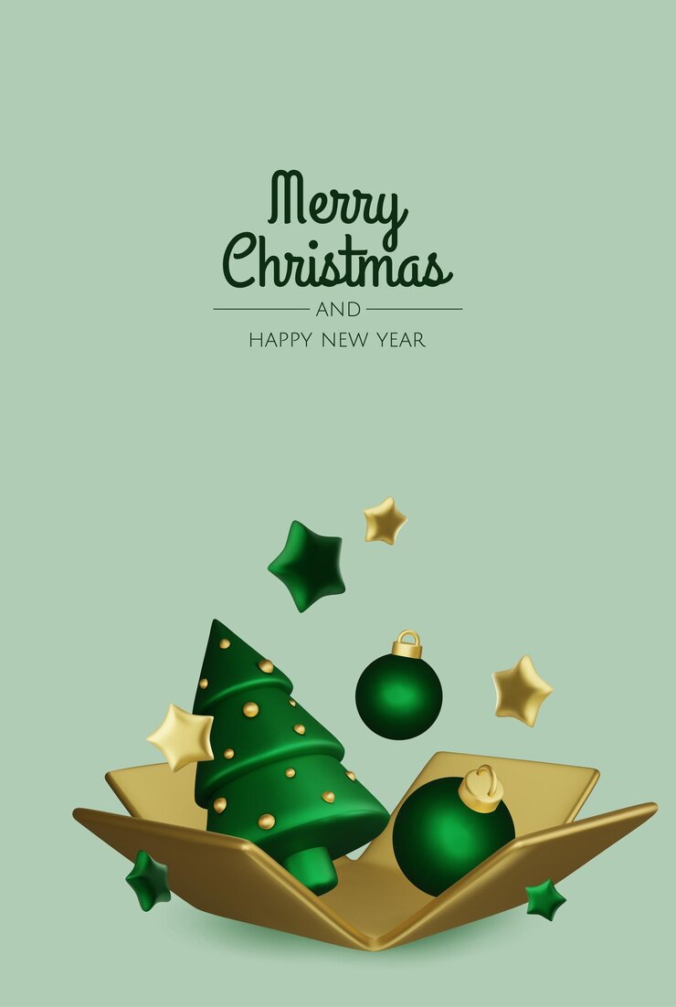 Vector new year or christmas sales design template vector illustration winter background with decorative gift box and gold stars