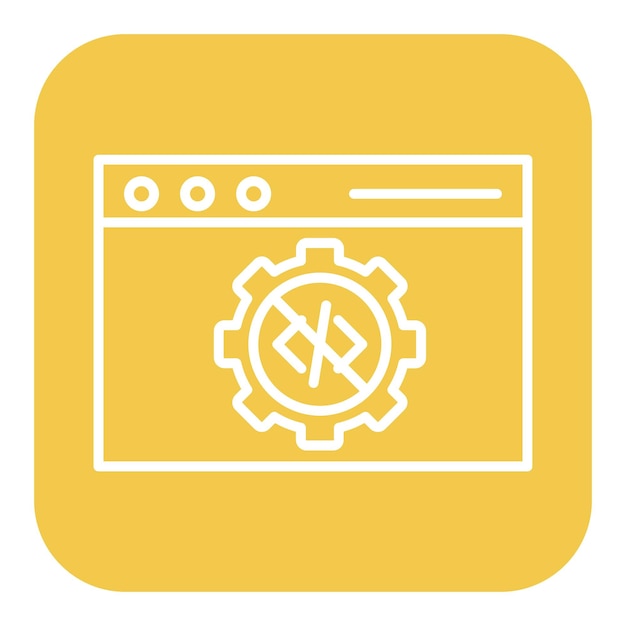 no code vector icon can be used for no code iconset