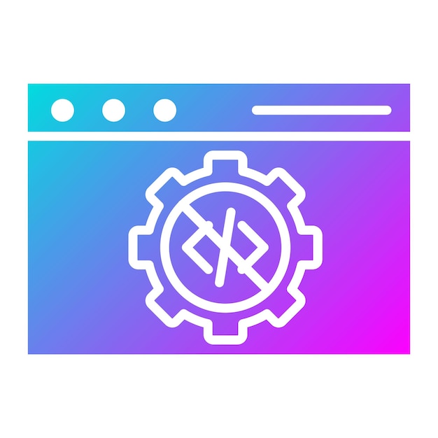 No Code vector icon Can be used for No Code iconset