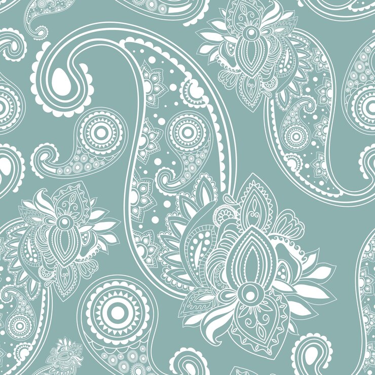novelty paisley design