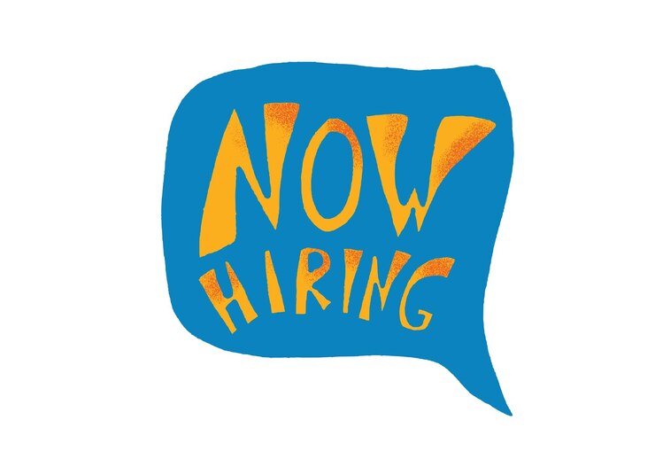 Vector now hiring quote concept vector illustration