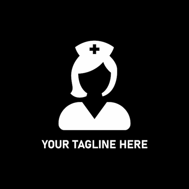 Nurse Icon Template Design