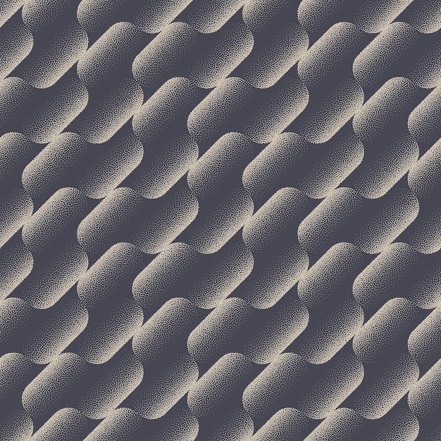 Old Fashioned 60s 70s Psychedelic Seamless Pattern Vector Abstract Background
