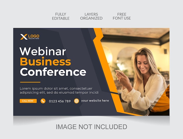 Online Business conference yourtube thumbelina design