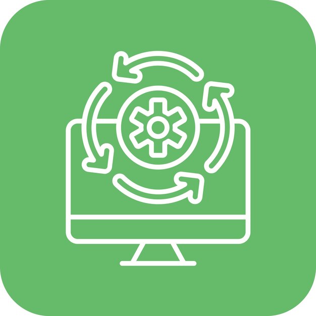 Operational Technology icon vector image Can be used for Factory