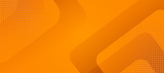 Orange Geometric Background