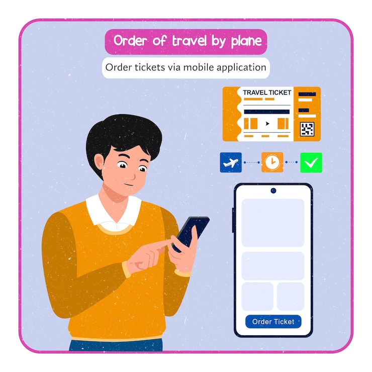 Vector order of travel by plane_1