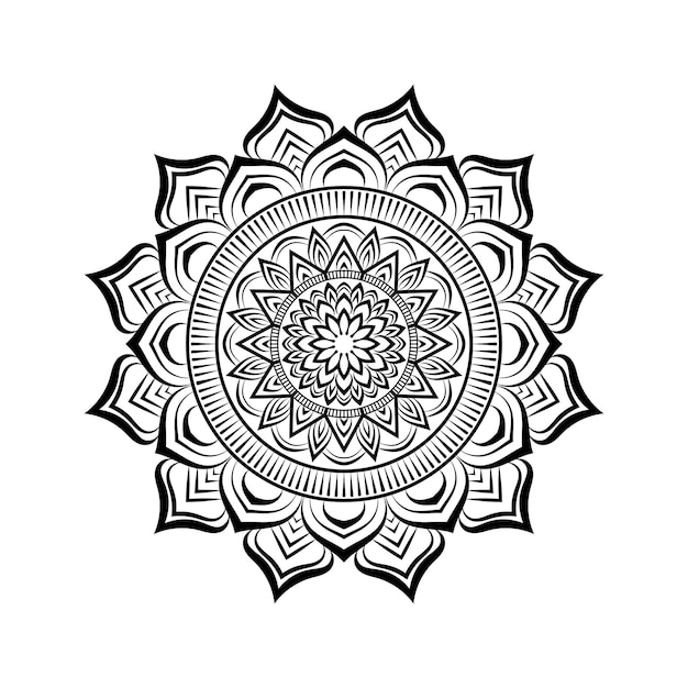 Ornamental mandala Background with unique design