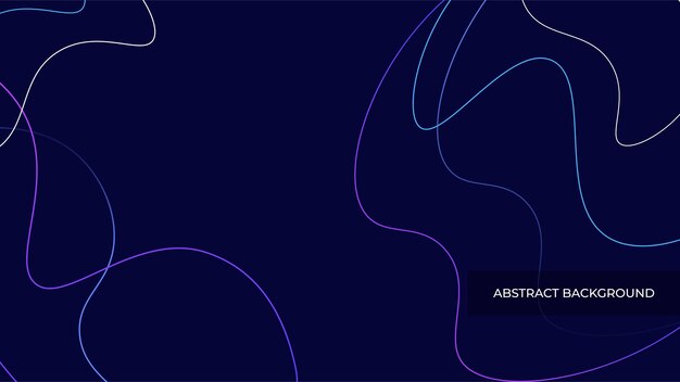 outline abstract background with copy space