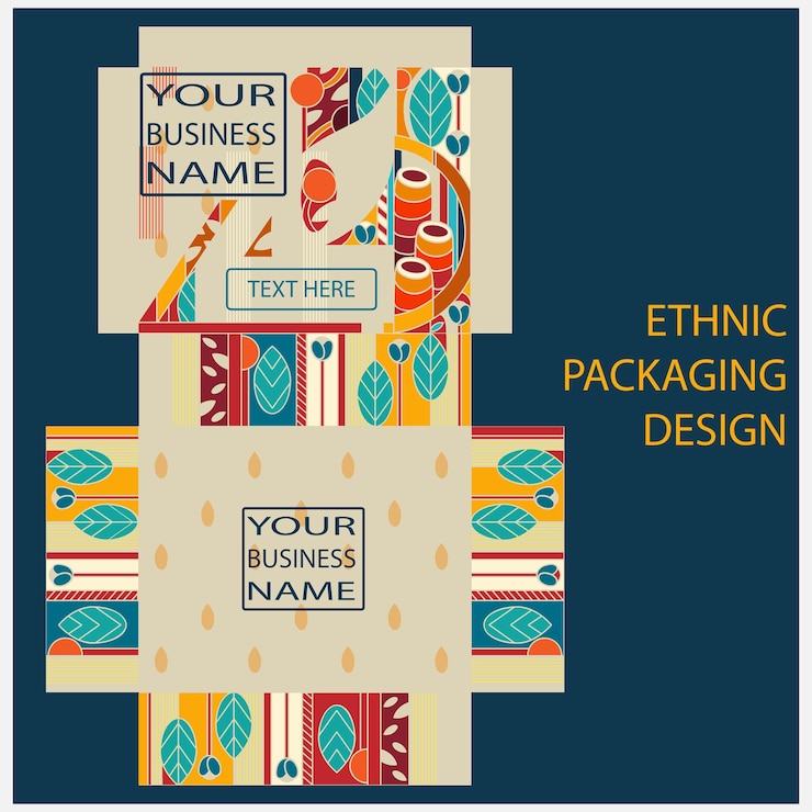 Vector packaging design