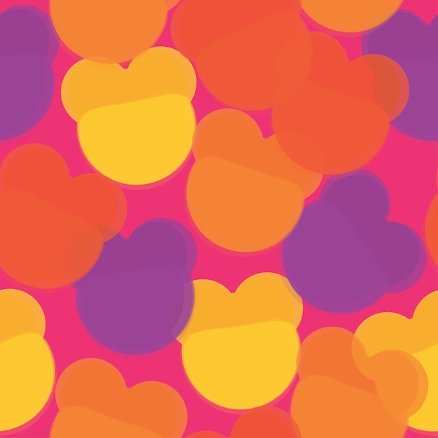 Pandas seamless pattern