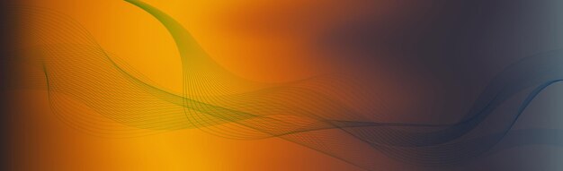 panoramic abstract web background dark multicolor gradient vector