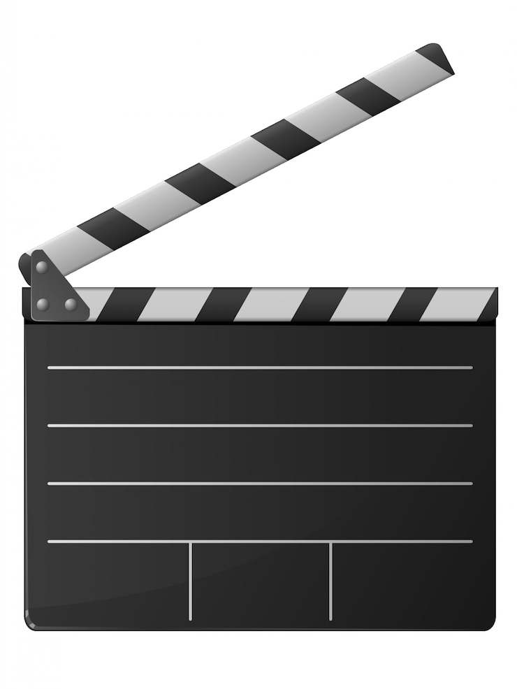Vector papan clap film
