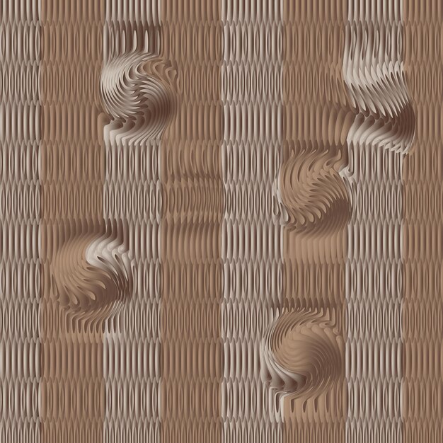 parallel line wave background waves of plastic swaying rubber sheet 3d illustration