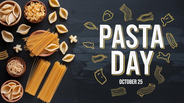 Vector pasta day october 25