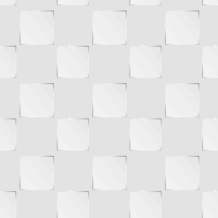 Vector pattern glass squares