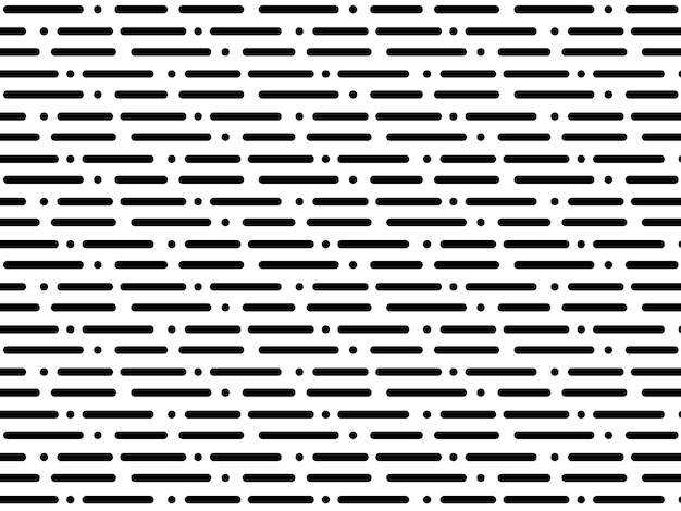 Pattern seamless of lines monochrome