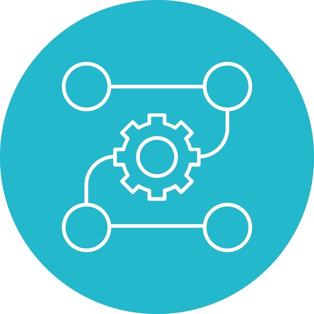 pattern system vector illustration style