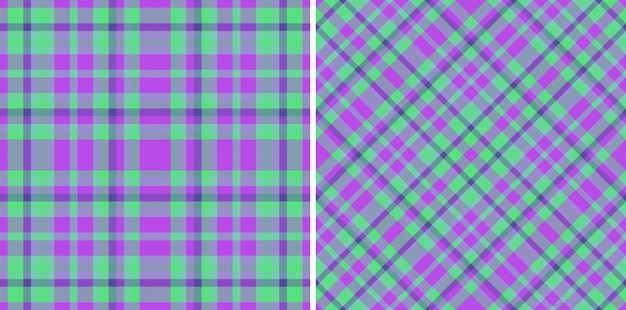 Pattern textile texture Tartan fabric plaid Vector seamless background check