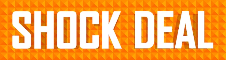 Vector penawaran mengejutkan templat desain poster penjualan banner diskon untuk toko atau toko online