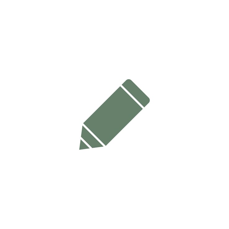 Pencil icon vector design templates on white background