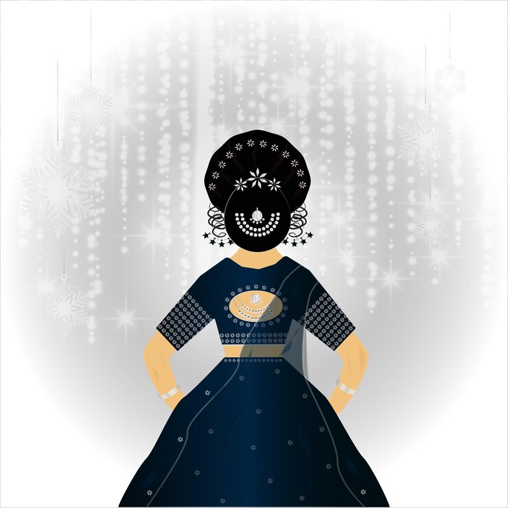 Vector pengantin asia