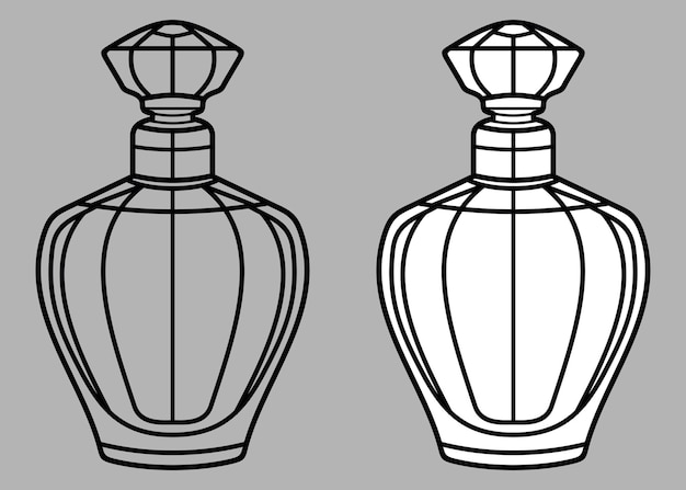 perfume bottle vector icon2
