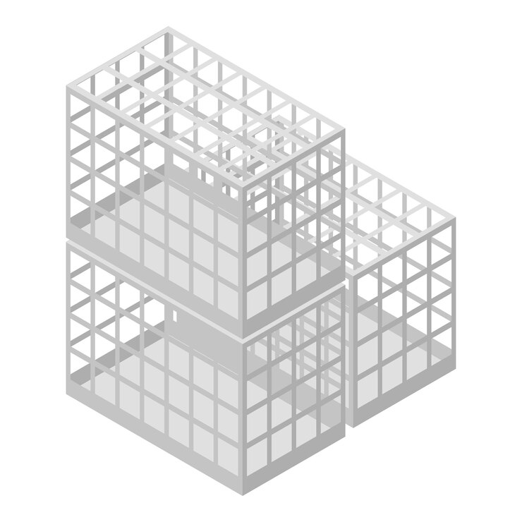 Vector pet transport cage icon isometric of pet transport cage vector icon for web design isolated on white background